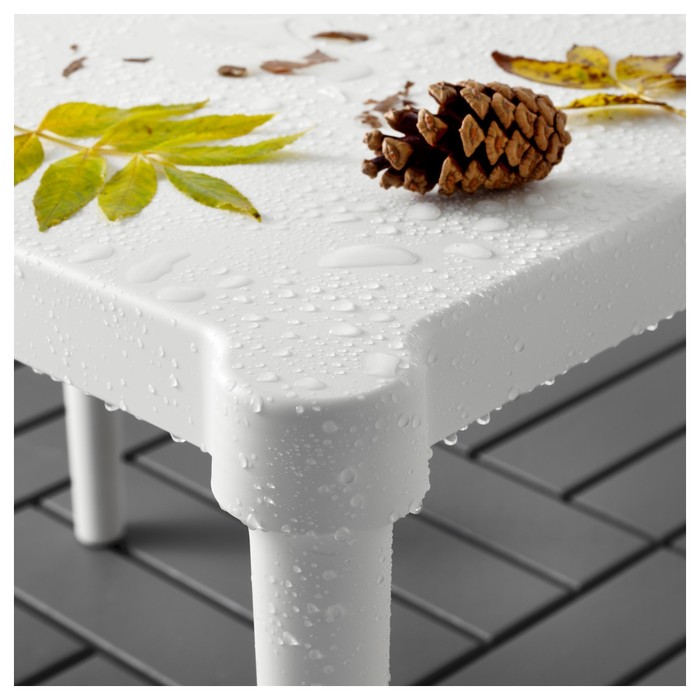 Стол детский УТТЕР, для дома и улицы, белый