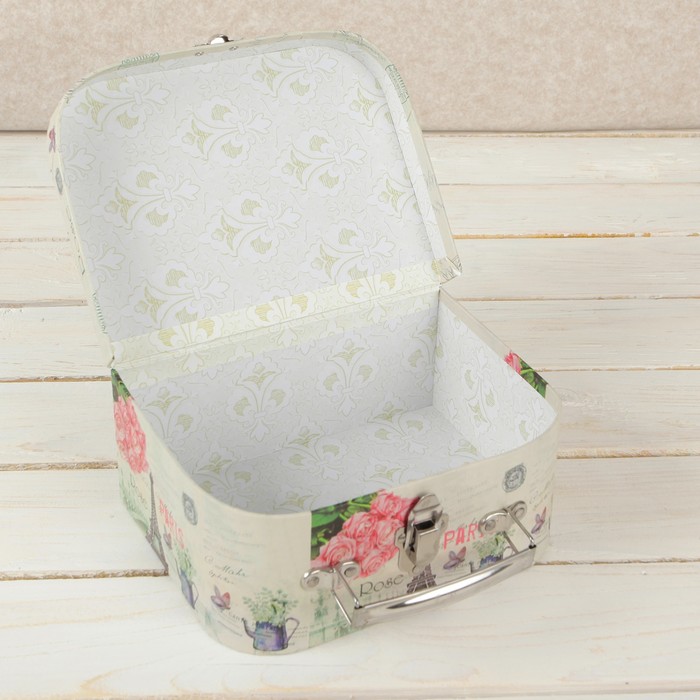 Набор коробок 3в1 "Париж", 30 х 21 х 9,5 - 20 х 15 х 8,5 см