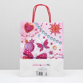 

Пакет крафт "Драгоценный камень", 25 х 11 х 32 см