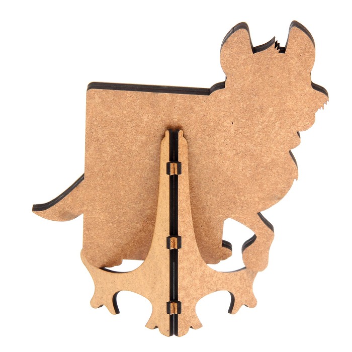 Фоторамка из МДФ для фото 10х15 см "Волчонок" 18х17 см