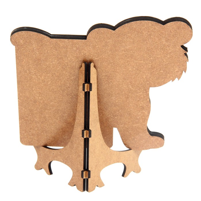 Фоторамка из МДФ для фото 10х15 см "Тигренок" 26х27 см