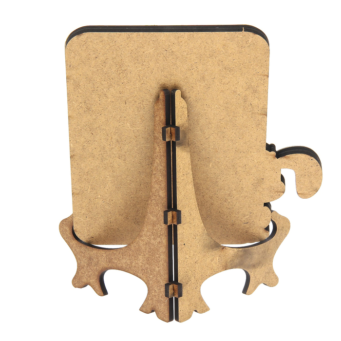 Фоторамка из МДФ для фото 10х15 см "Зайчик" 16х17 см