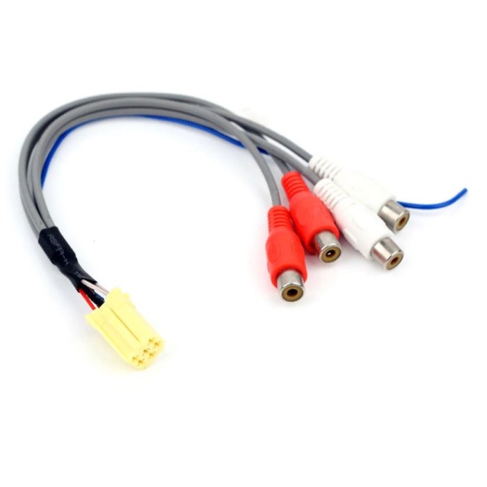 ISO-переходник ACV AD12-1621 для подключения к MMC усилителя и сабвуфера