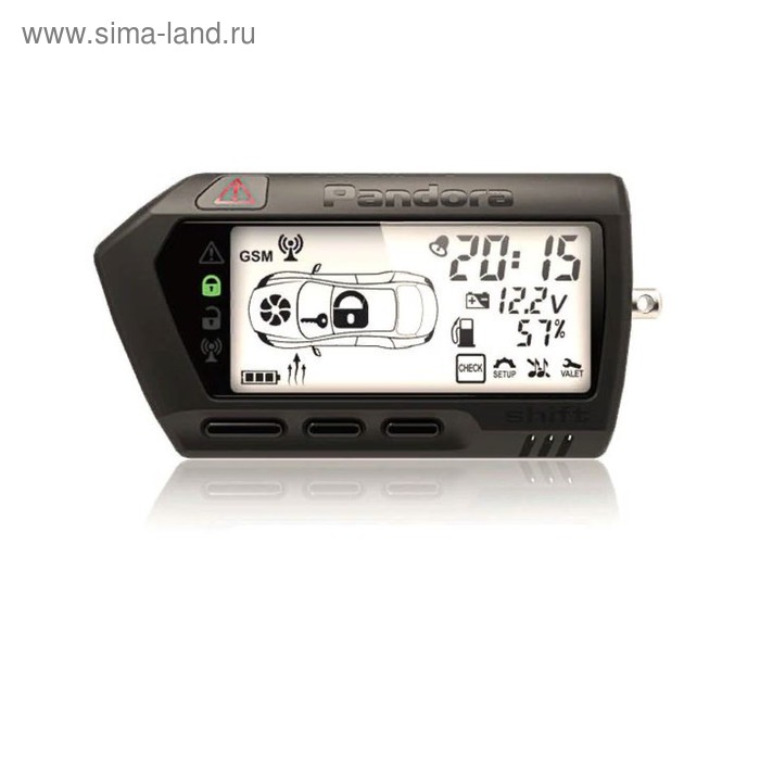 

Брелок для автосигнализации Pandora D705 shift для Pandora DXL 3945/ Pandect X 2010/2050