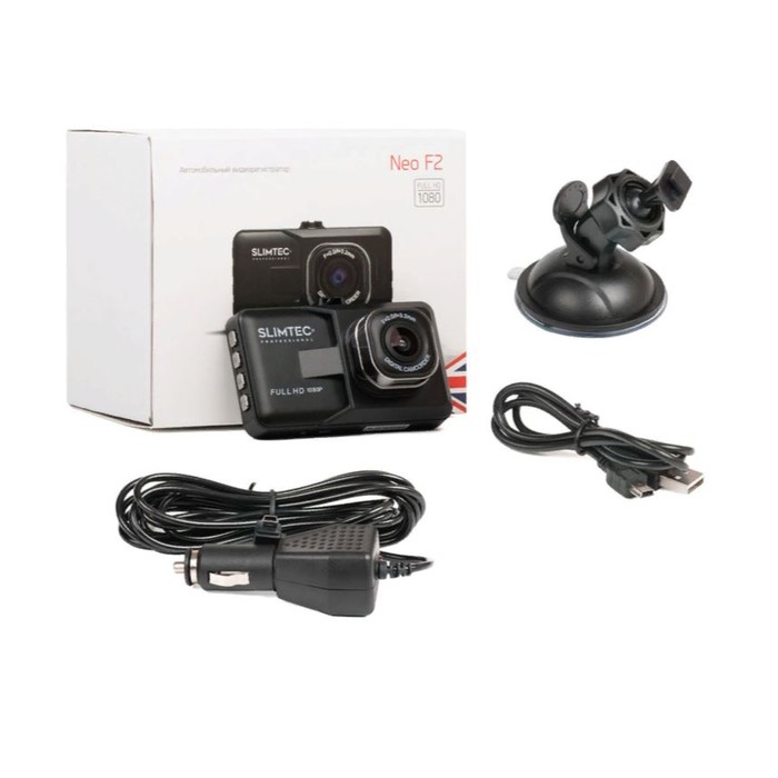Видеорегистратор Slimtec Neo F2, 3", 140°, 1920 x 1080