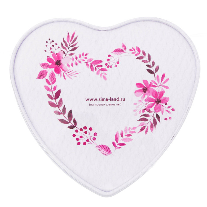 Набор "Самой прекрасной": 5 мыльных лепестков и полотенце в шкатулке