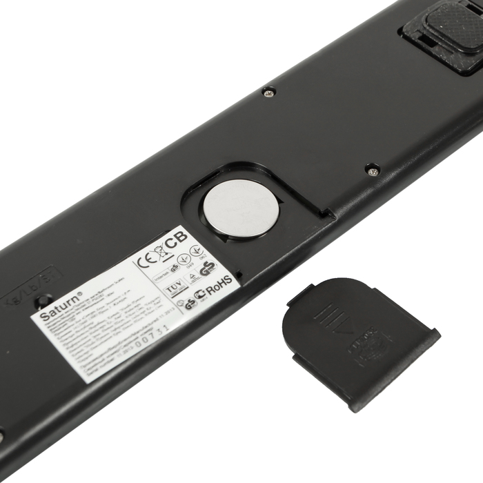 Весы напольные Saturn ST-PS0282 Zebra, электронные, до 180 кг, фиолетовый