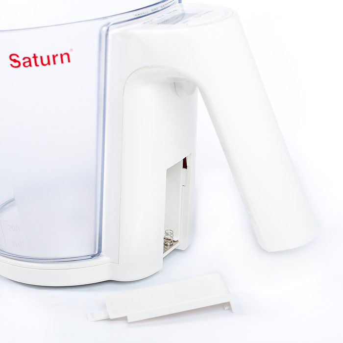 Весы кухонные Saturn ST-KS7800, чаша 1.2 л, до 2 кг, белый