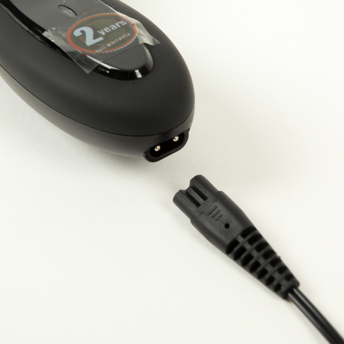 Электробритва Saturn ST-HC7390, 2 головки, работа от аккумулятора, черный