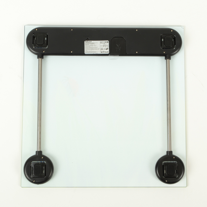 Весы напольные Saturn ST-PS0282, электронные, до 180 кг, рисунок голубой / зелёный