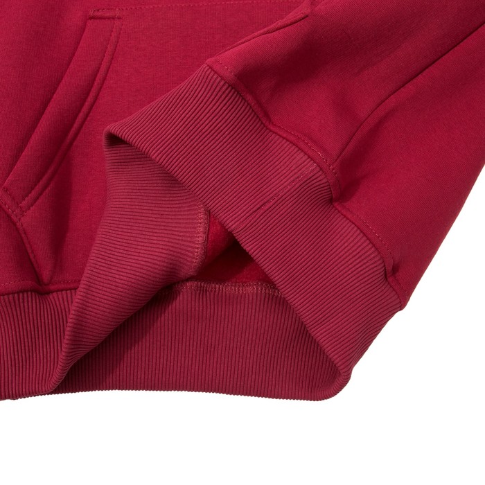Джемпер-толстовка мужской с капюшоном 1918 цвет бордовый, р-р 54-56 (3XL)
