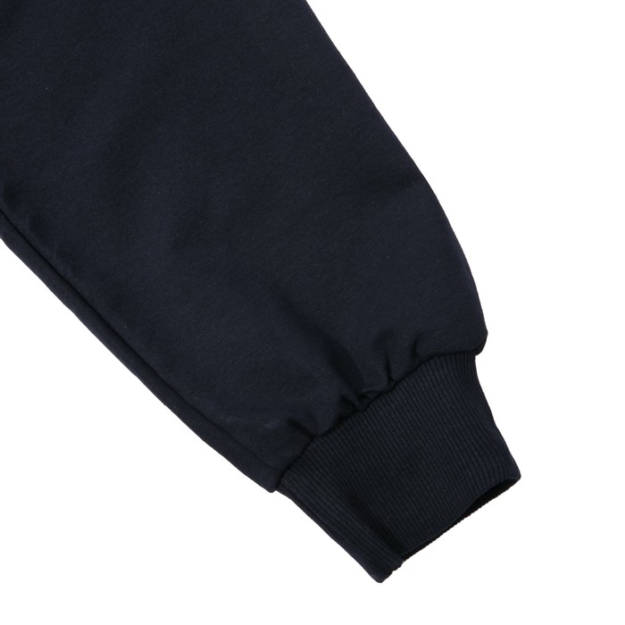 Джемпер-толстовка мужской 3021 цвет тёмно-синий, р-р 54-56 (3XL)