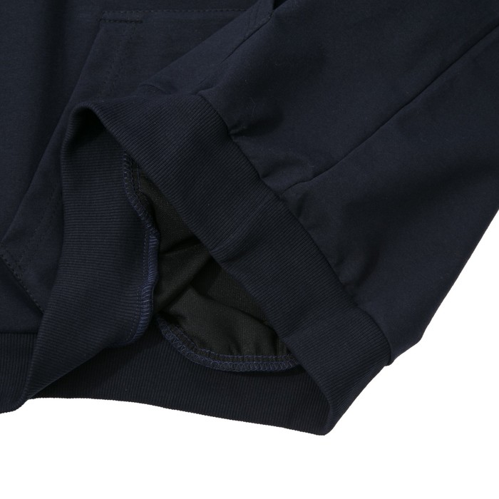 Джемпер-толстовка мужской 3021 цвет тёмно-синий, р-р 58-60 (5XL)