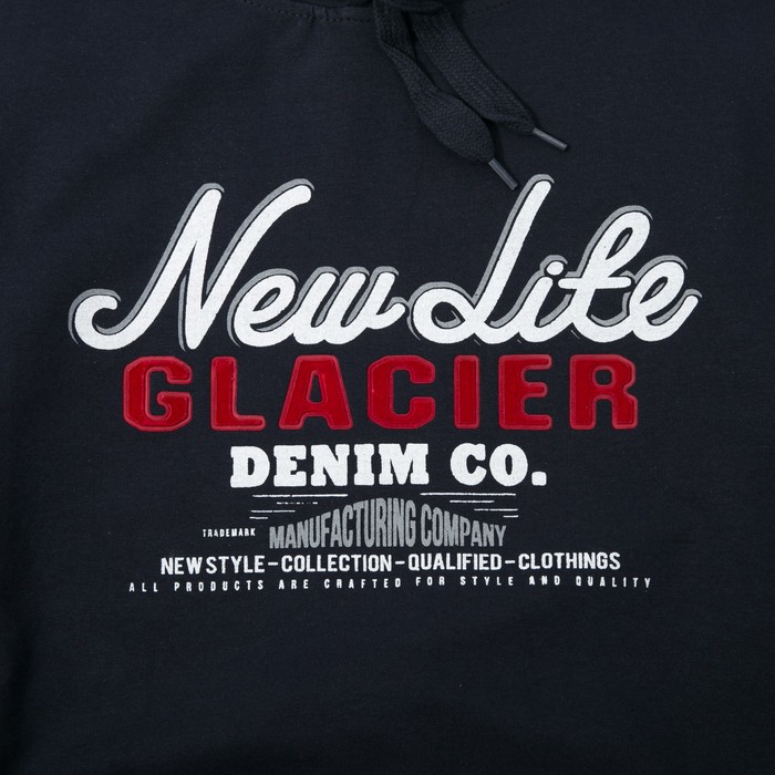 Джемпер-толстовка мужской 3021 цвет тёмно-синий, р-р 62-64 (7XL)