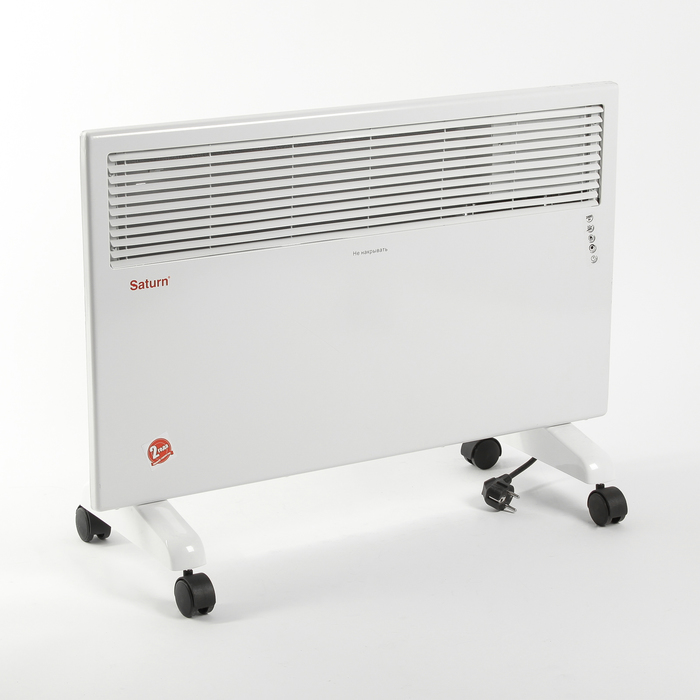 Обогреватель Saturn ST-HT7270, конвекционный, 2000 Вт, термостат, белый