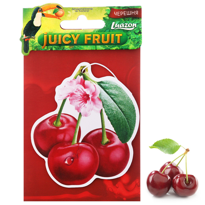 Ароматизатор бумажный "Вишня", Сочные фрукты
