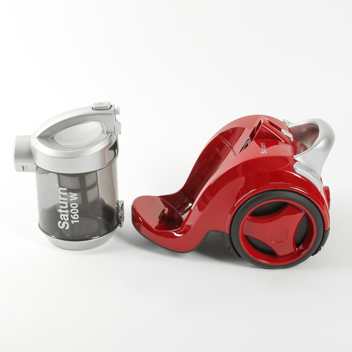 Пылесос Saturn ST-VC0263, 1600 Вт, контейнер 3 л, красный