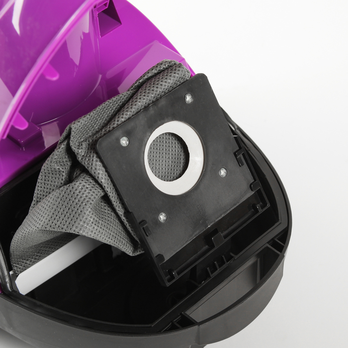 Пылесос Saturn ST-VC0271, 1400 Вт, тканевый пылесборник, фиолетовый