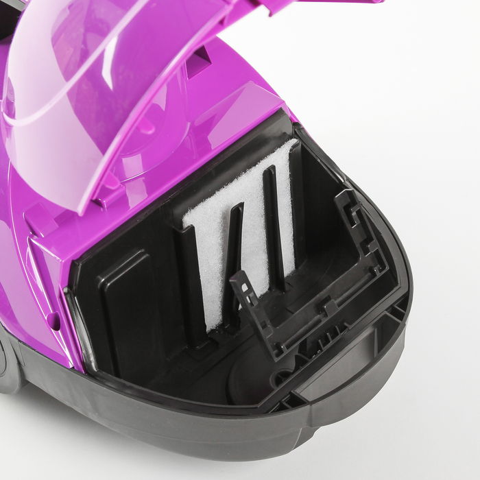 Пылесос Saturn ST-VC0271, 1400 Вт, тканевый пылесборник, фиолетовый