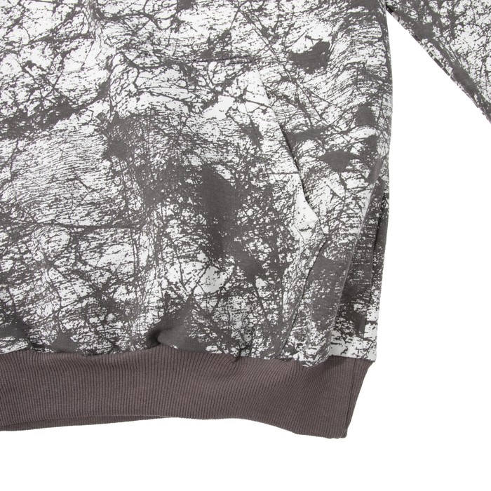 Джемпер-толстовка мужской с капюшоном 3039 цвет антрацит, р-р 44-46 (M)