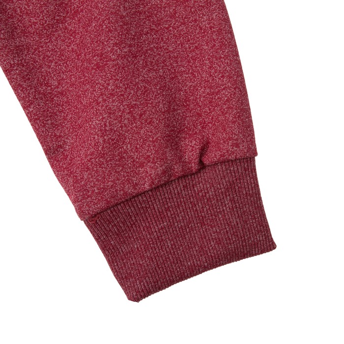 Джемпер-толстовка мужской с капюшоном 3052 цвет бордовый, р-р 50-52 (XL)