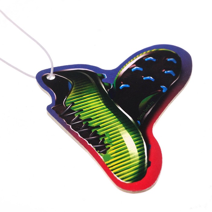 Ароматизатор бумажный, футбол "Бутсы", ягоды