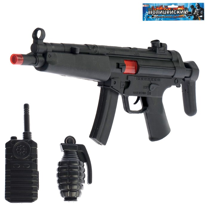 Набор полицейского "Агрессор", 3 предмета