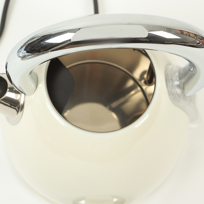 Чайник электрический Laretti LR7510, 2400 Вт, 1.7 л, белый