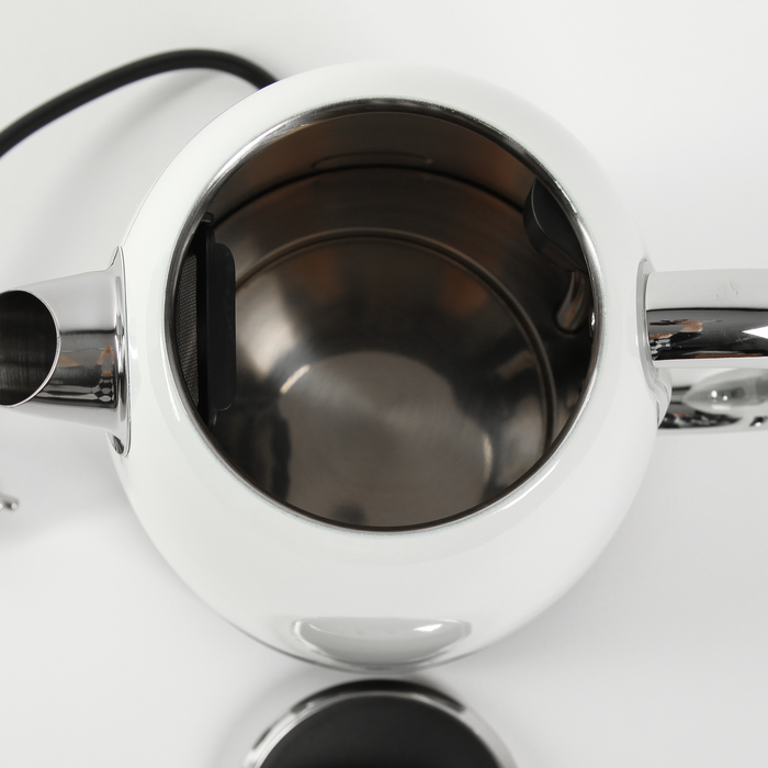 Чайник электрический Laretti LR7509, 2000 Вт, 1.7 л, белый