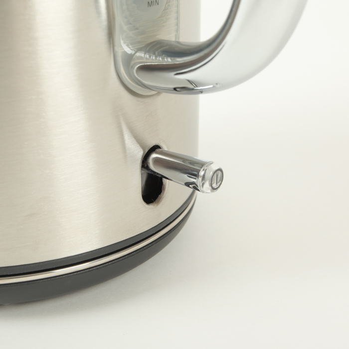 Чайник электрический Laretti LR7509, 2200 Вт, 1.7 л, серебристый