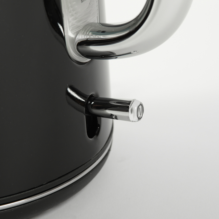 Чайник электрический Laretti LR7509, 2200 Вт, 1.7 л, черный