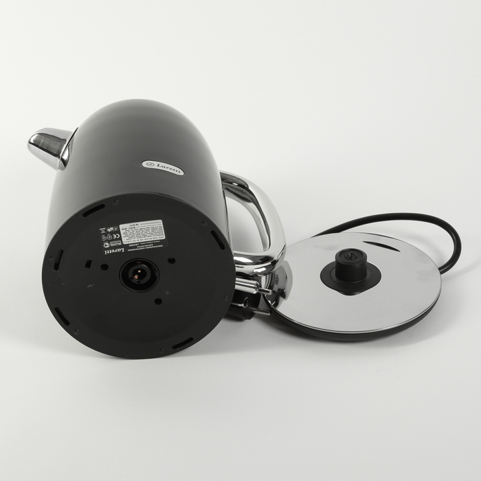 Чайник электрический Laretti LR7509, 2200 Вт, 1.7 л, черный