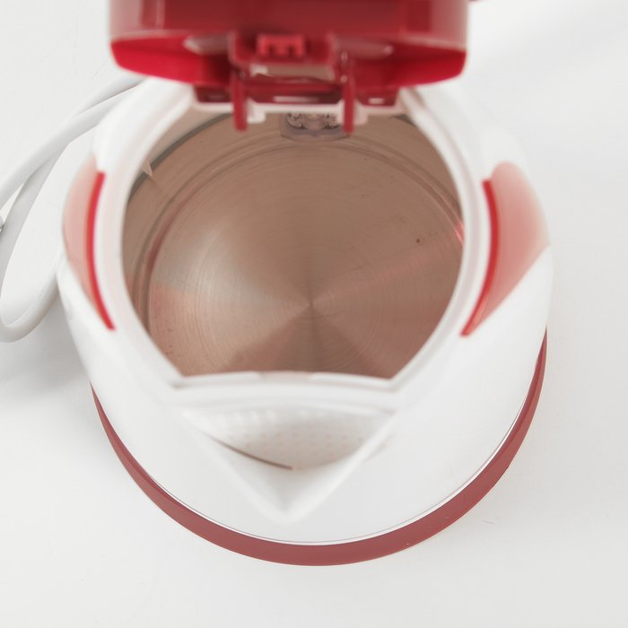 Чайник электрический Saturn ST-EK8417, 2200 Вт, 2 л, красный / белый