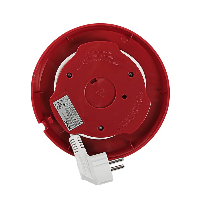 Чайник электрический Saturn ST-EK8417, 2200 Вт, 2 л, красный / белый