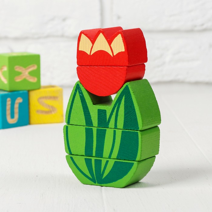 Пирамидка безосевая "Тюльпан"