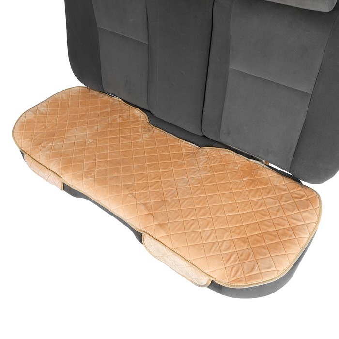 Накидки на сиденья, универсальная, бежевый, набор 3 шт.