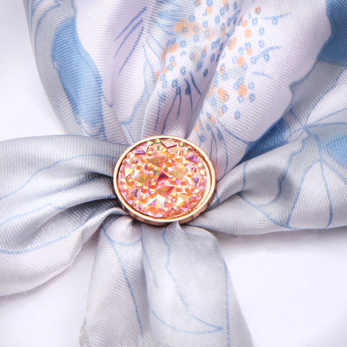 Магнит декоративный для платка "Восток" кристаллы, цвет МИКС