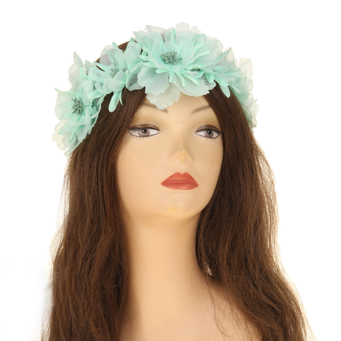 Повязка на голову "Цветная фантазия"