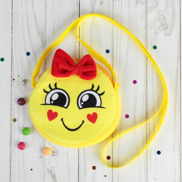 Детская сумочка "Смайлик", р-р. 14см