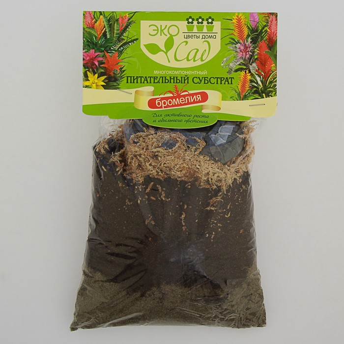 Субстрат питательный Бромелия Эко Сад 1л.