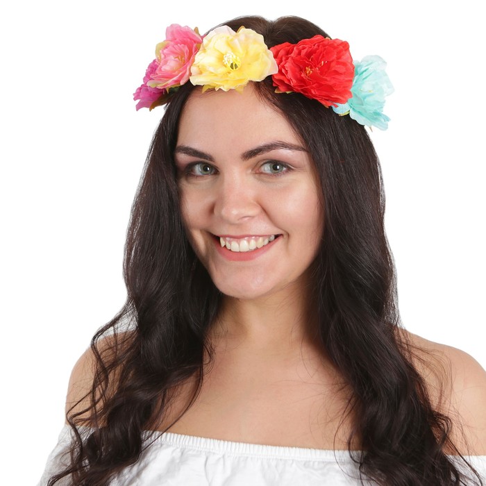 Венок на голову "Цветочки"