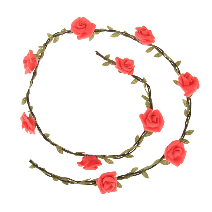 Декор для волос, вплетаемый "Розы"