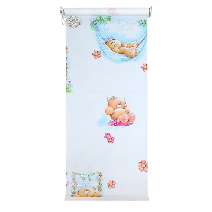 Штора рулонная 60х200 см "Мишки"