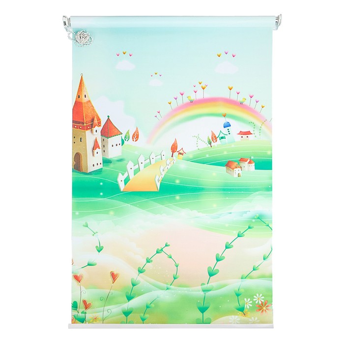 Штора рулонная 90х200 см "Сказочная страна"