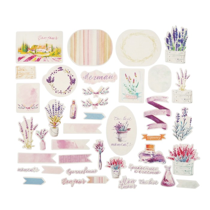 Высечки для скрапбукинга «Мечтай», 10 х 11 см