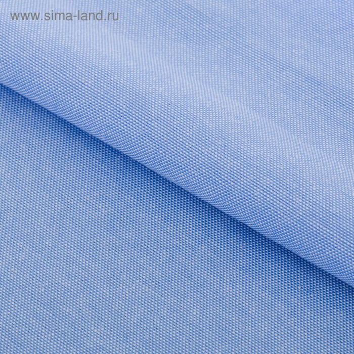 фото Ткань для пэчворка мягкая джинса светло‒голубая, 50 х 50 см арт узор