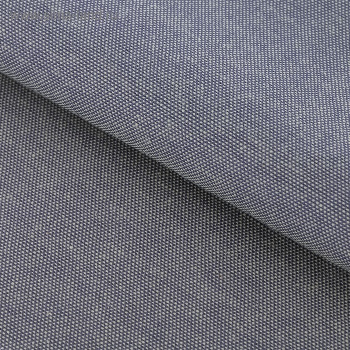 фото Ткань для пэчворка мягкая джинса серая, 47 х 50 см арт узор