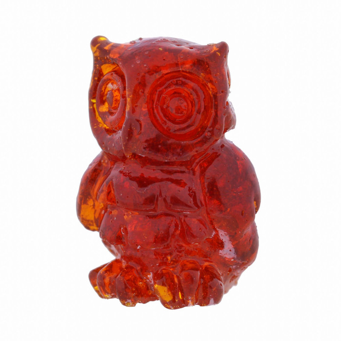 Талисман из камня "Сова счастья"