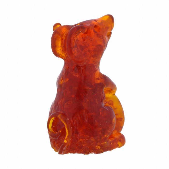 Талисман из камня "Мышь богатства"