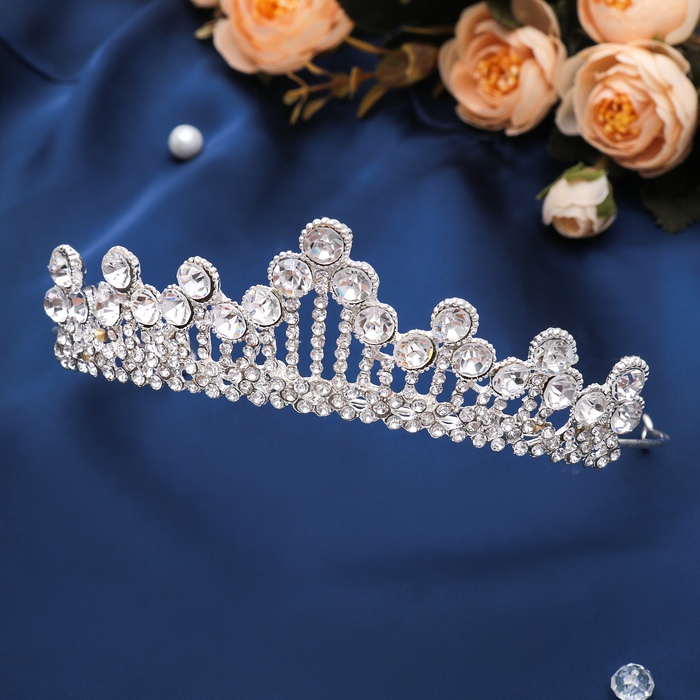 Диадема для волос "Королева" 4,5 см